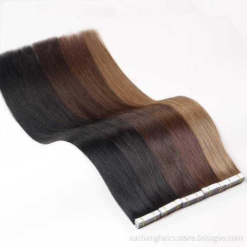 tape in hair extensions kinky straight seamless Wholesale cheap hair extensions small injection tape hair vendors